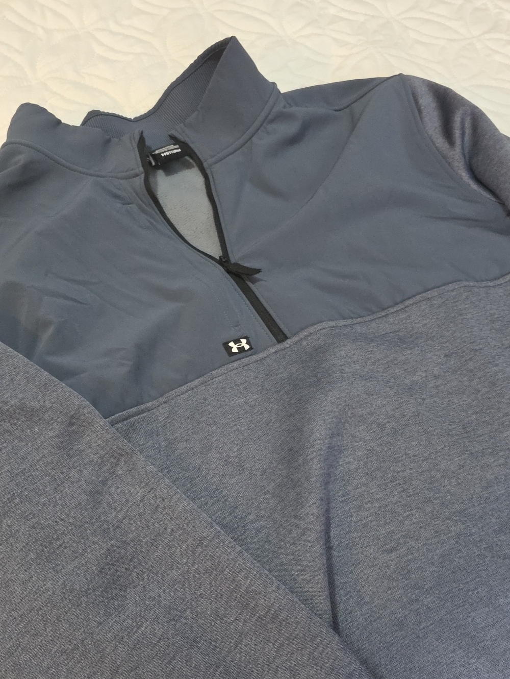 Under Armour Men’s Quarter-Zip Pullover - Slate Blue